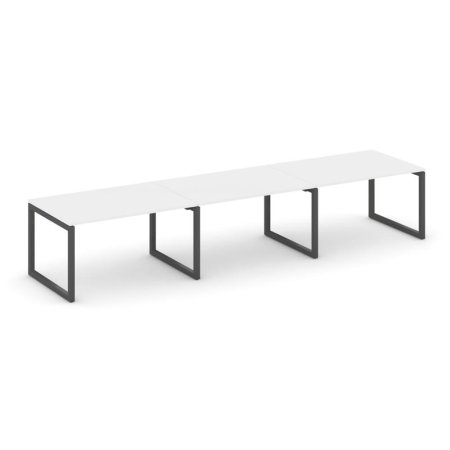 Стол переговорный SN-5O.SPRG-024.3 (4740х980х750) (Белый/Металл Антрацит)