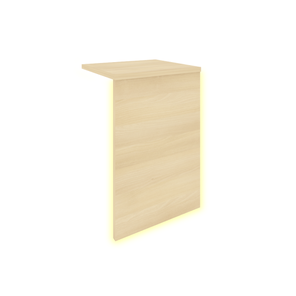 Накладка с подсветкой для Л.МП-1 Л.Н-1С 360x321x536 (Акация Лорка)