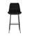 Стул барный Флекс велюр черный (Стул барный Флекс черный)