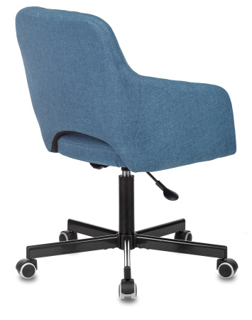 Кресло CH-380M сердитое море 38-415 крестов. металл (Синий)