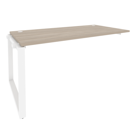 Наборный элемент рабочей станции на О-образном м/к Onix O.MO-1.NRS-4.8 1580x800x750 (Дуб Аттик/Белый Металл)