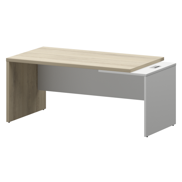 Стол руководителя правый Кортез KZ-18R 1800x900x750 (Кронберг/Белый)