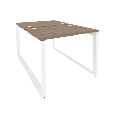 Рабочая станция на О-образном м/к Onix O.MO-D.RS-2.1.7 980x1475x750 (Дуб Аризона/Белый Металл)