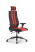 Кресло для руководителя Метта Sit 10 B2-187D - Extra /Kb40/Wh40/D02P/H3mL-G-2D(M09.B11.G19.W02) (Красный | Черный)