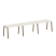 Рабочая станция на 3 рабочих места на А-образном м/к Metal System Style БА.СМ-3.2 3600x720x750 (Дуб наварра/Серый металл)