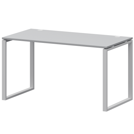 Стол на металлокаркасе Арго-М АМ.О-004 1600x730x760 (Серый/Белый)