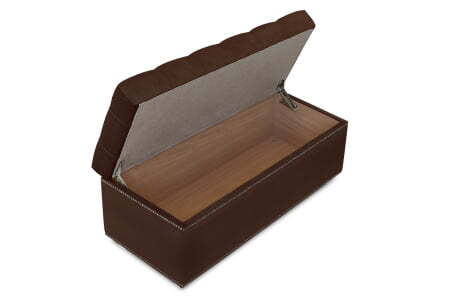 Банкетка Marcele 900 (920x420x450) Коричневый (Коричневый)