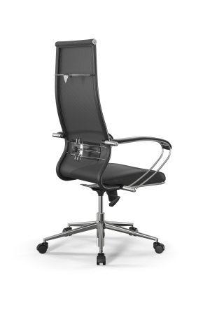 Кресло для руководителя Метта Sit 10 B1-163K - T+Extra /Km00/Wm12/K1cL(M09.B23.G18.W01) (Серый | Черный)