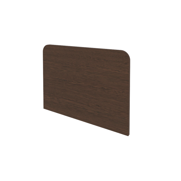 Экран боковой для столов с глубиной столешницы 600мм Slim С.ЭКР.Б-60 600x435x18 (Венге Цаво)