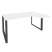 Стол эргономичный правый на О-образном м/к Onix O.MO-SA-4R 1580x1180x750 (Тиквуд Темный/Белый Металл)