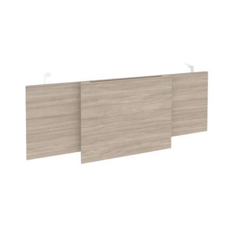 Царга стола руководителя Onix O.M-CSR-3 1140x450x54 (Дуб Аттик/Белый)