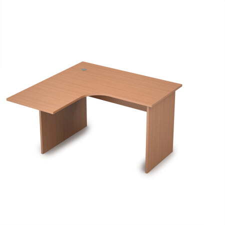 2С.028 Стол криволинейн.лев. 1200x1200x750 (Бук)