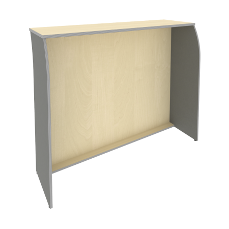 Стойка прямая 1400 Riva А.РС-3 1444x506x1150 (Клен-Металлик)