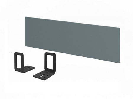 Экран настольный ЛДСП к одному столу L-068-1 1200х18х400 (Маренго)