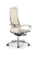 Кресло для руководителя Метта Samurai L1-3K - Infinity /Uc02/Nc02/K2cL(M26.B31.G20.W03) (Молочный)