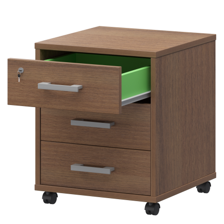 Тумба подкатная Арго АТЛ-03 440x450x580 (Орех)