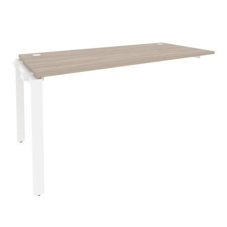 Наборный элемент рабочей станции на П-образном м/к Onix O.MP-1.NRS-4.7 1580x720x750 (Дуб Аттик/Белый Металл)