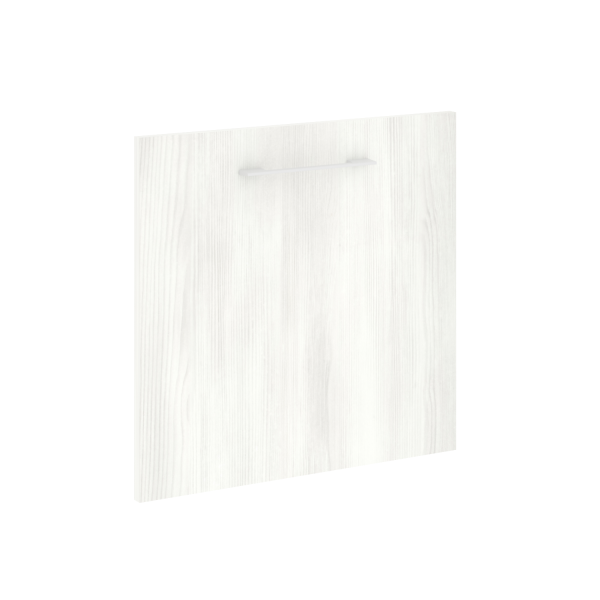 Фасад для четырехсекционного шкафа ДСП правый LT.D4 R 520x544x18 (Снежная Патина)