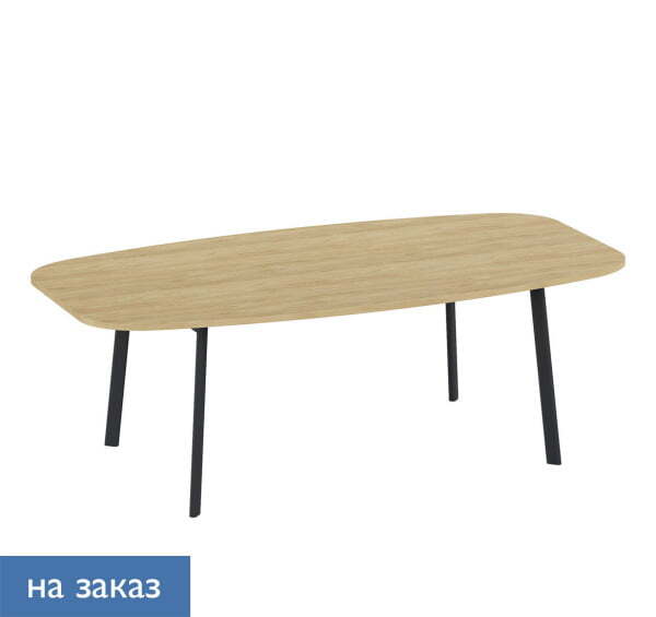 FLEX Стол для переговоров 180 (Гикори/Графит металл)