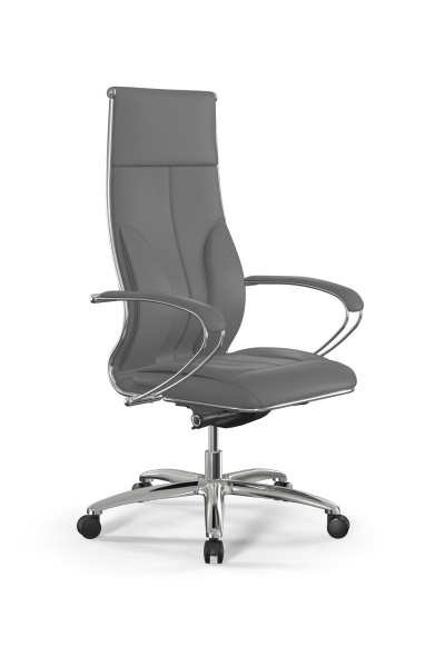 Кресло для руководителя Метта Samurai L1-11K - Infinity /Kc06/Wm06/K2cL(M26.B31.G20.W03) (Серый)