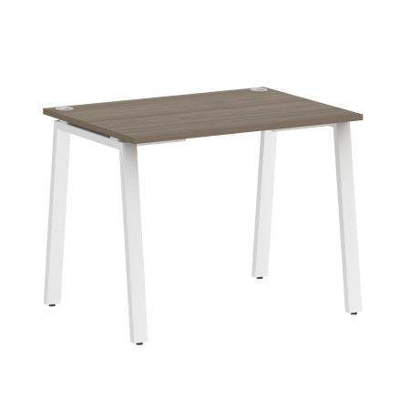 Стол письменный VR.SP-3-98.A 980х720х720 (Вяз благородный/Белый Металл)