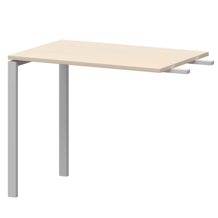 Бриф-приставка на металлокаркасе Арго-М АМ-090.60 900x600x760 (Бук/Белый)