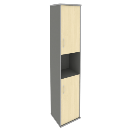 Шкаф Riva А.СУ-1.5 Пр 404x365x1980 (Клен-Металлик)