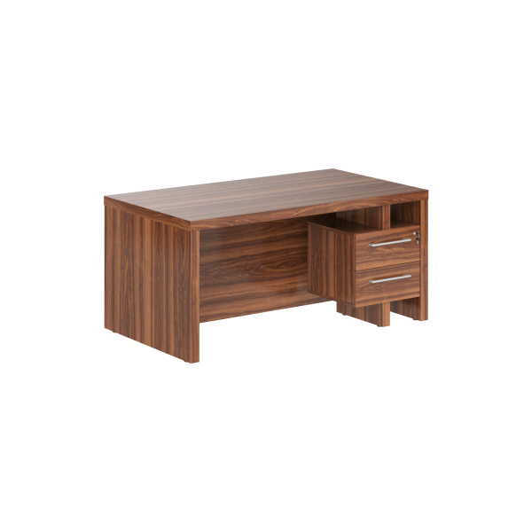 Стол руководителя Zenn ZSTD 169HR 1600x900x745 (Орех Даллас)