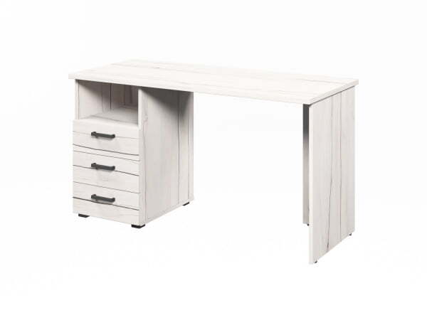 Стол на опорной тумбе L-28 1350х590х750 (Таксония Айвори)