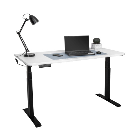 Стол c электроприводом LA-T33-2A3 (1600x800x600-1250) (Белый | Черный)