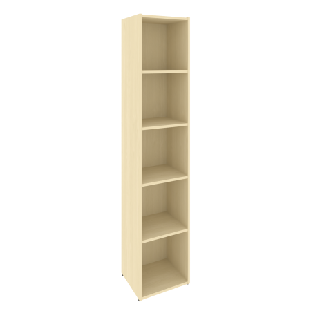 Модуль основной 5 ячеек Locker Plus LK.OM-5 408x350x1983 (Клен)