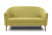 Диван 2-местный Arty (1520x700x870) Горчичный (Горчичный)