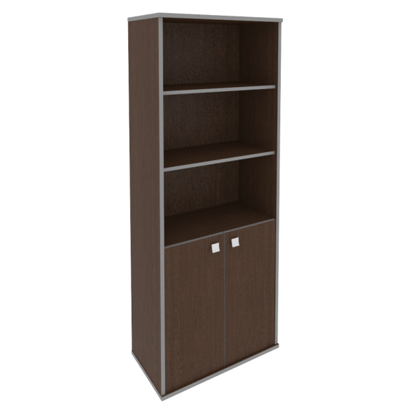 Шкаф высокий широкий Style Л.СТ-1.1 778x410x1980 (Венге Цаво)