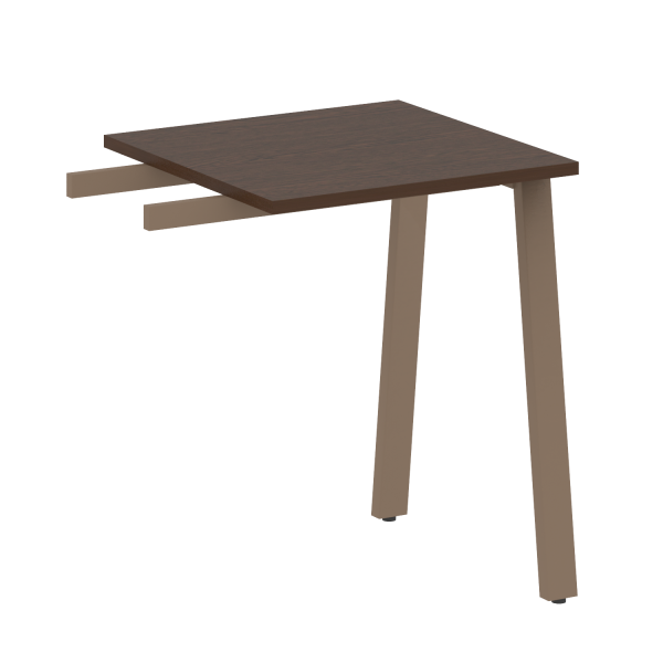 Приставной элемент Metal System Style БА.ПР-1 600x600x750 (Венге Цаво/Мокко металл)