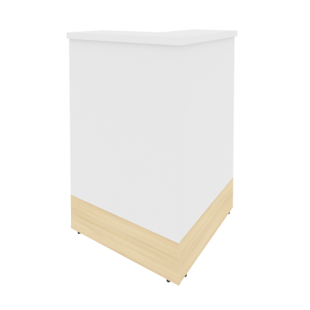 Угловой модуль левый Л.УМ-1 Л 736x736x1156 (Акация Лорка)