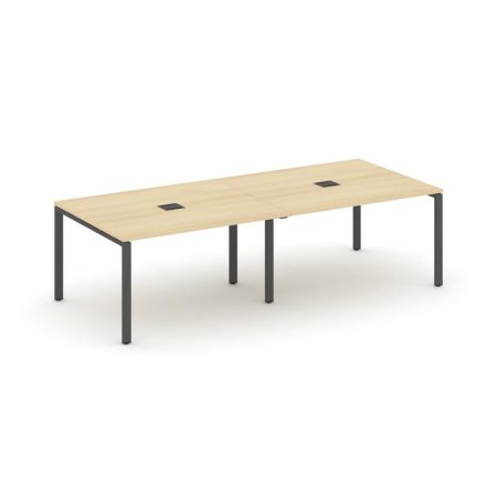 Стол переговорный SN-6P.SPRG-044 (3160х1180х750) (Акация Лорка/Металл Антрацит)