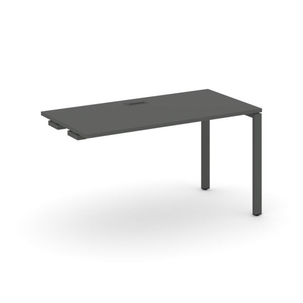Стол-приставка к опорным элементам SN-6P.OPRS-014 (1580х700х750) (Антрацит/Металл Антрацит)