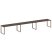 Рабочая станция Metal System Style БО.СМ-3.5 5400x720x750 (Дуб Наварра/Серый металл)