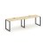 Рабочая станция 1 сторонняя SN-6O.ORS-014 (3160х700х750) (Тиквуд Светлый/Металл Антрацит)