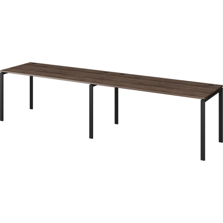 Бенч линейный на 2 рабочих места Арго-М АМБЛ-005 3600x730x760 (Лагос/Антрацит)