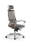 Кресло для руководителя Метта Samurai L2-6K - TS+Infinity /Kc00/Wm06/K2cL/H2cL-3D(M06.B31.G04.W03) (Светло-коричневый | Серый)