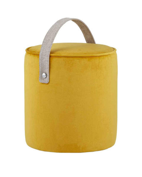 Пуф Джерри велюр оранжевый (Пуф Джерри оранжевый)