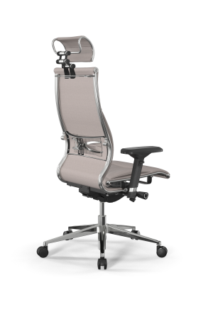 Кресло для руководителя Метта Samurai B2-10D - Infinity /Kc06/Nc06/D04P/H2cL-3D(M26.B32.G25.W03) (Светло-бежевый)