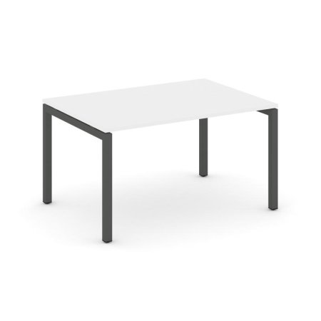 Стол переговорный SN-5P.SPRG-003.3 (1380х980х750) (Белый/Металл Антрацит)