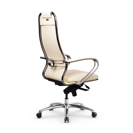 Кресло для руководителя Метта Samurai KL-1.04 MPES (Молочный)