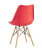 Стул Eames Soft красный (Стул Freames красный)
