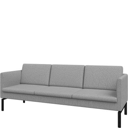 Диван для офиса 3-х местный Олли (Диван 3-местный romeo_13)