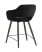 Стул полубарный Саймон велюр черный (Стул полубарный Саймон черный)