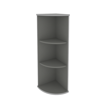 Стеллаж угловой Riva А.УС-2 365x365x1215 (Клен-Металлик)