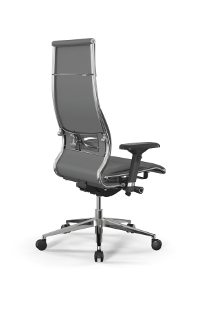 Кресло для руководителя Метта Samurai L1-10D - Infinity /Kc06/Nc06/D04P(M26.B32.G25.W03) (Серый)